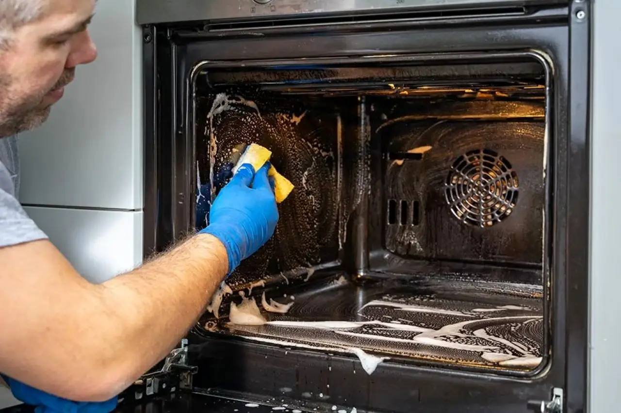 Come pulire il forno senza candeggina: il trucco dell’acqua calda Come pulire il forno senza candeggina: il trucco dell’acqua calda